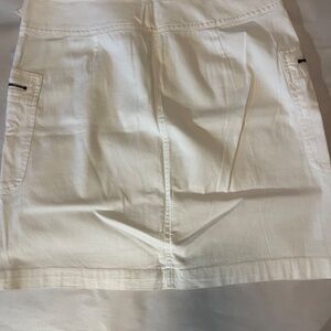 INC International Concepts White Jean Skirt- Size 10